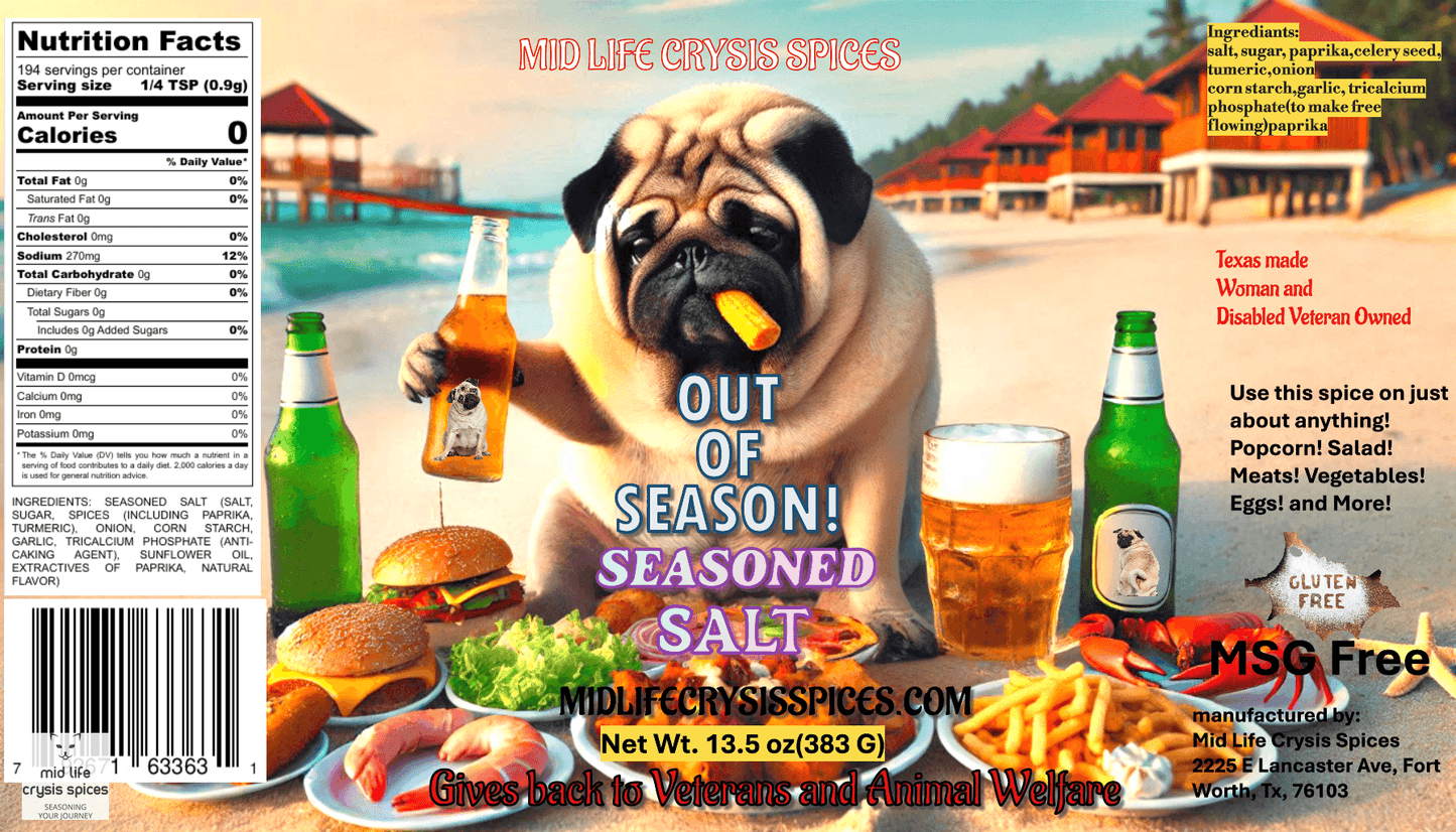 Out of Season "seasoned salt"