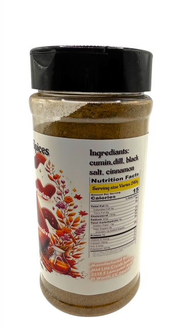 Aquarius Healing Blend with cumin dill and black salt