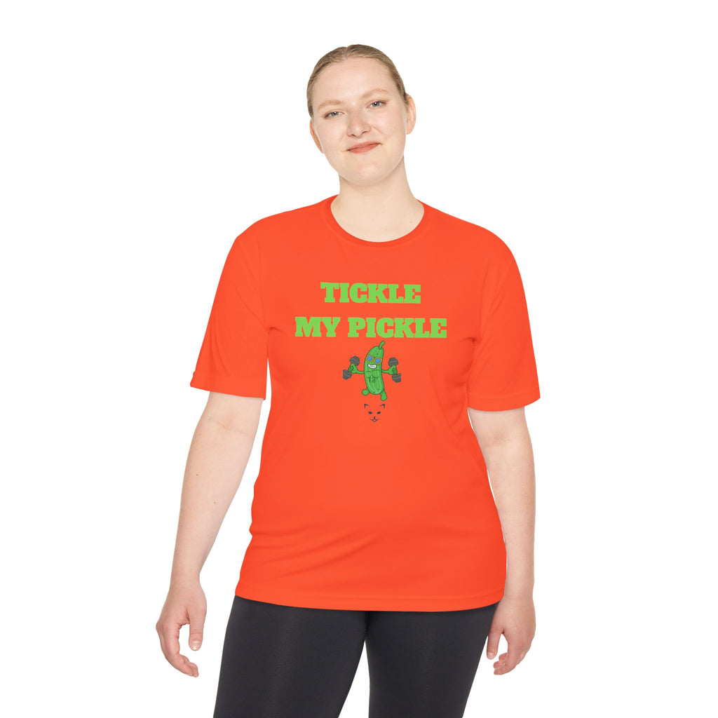 Tickle My Pickle Tee — Funny Pickle Graphic Moisture-Wicking Shirt