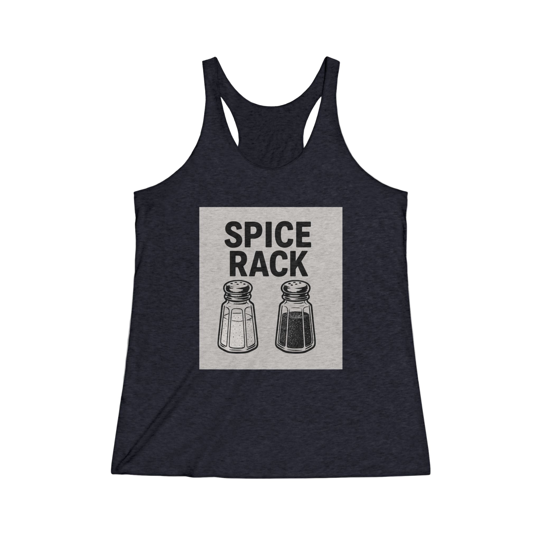 "Spice Rack" Women's Tri-Blend Racerback Tank