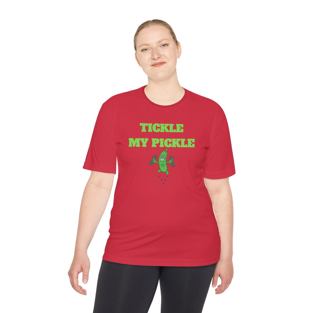 Tickle My Pickle Tee — Funny Pickle Graphic Moisture-Wicking Shirt