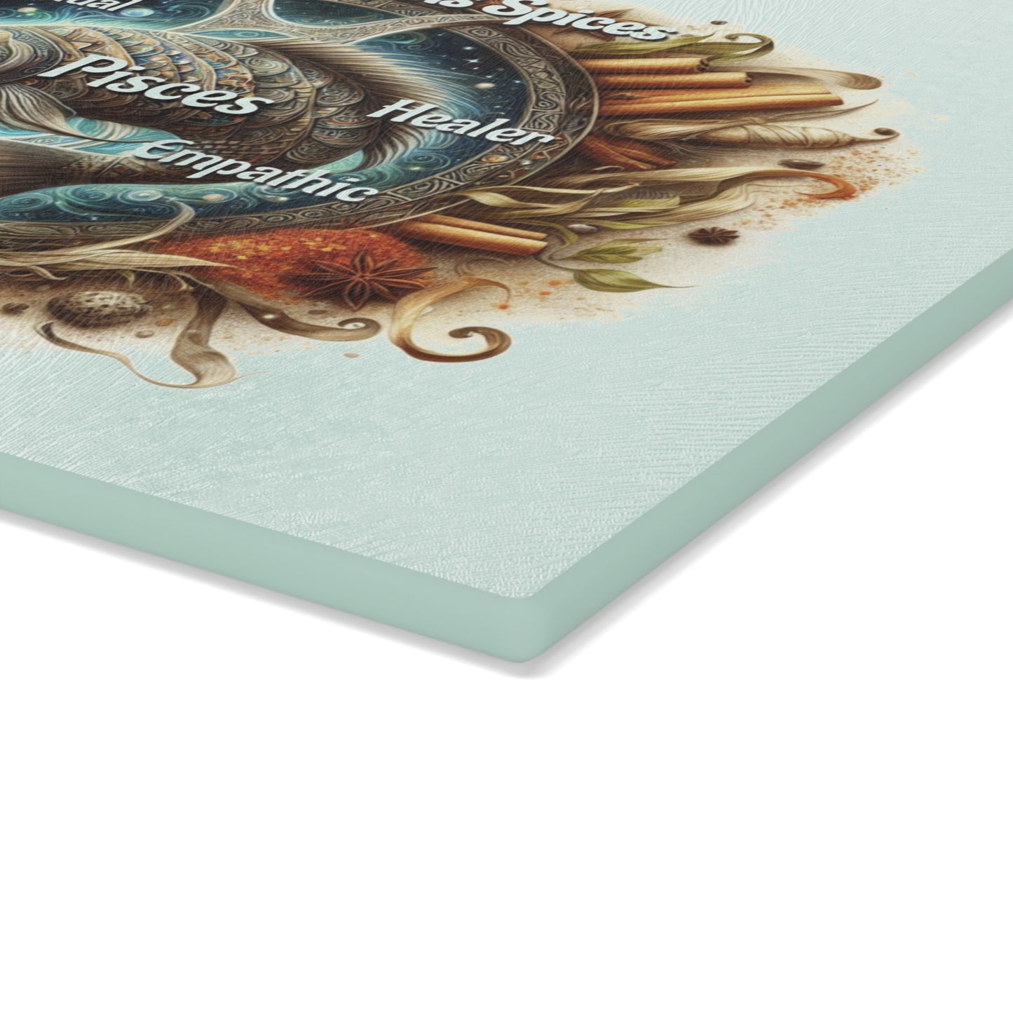Pisces Glass Cutting Board - Zodiac Kitchen Decor, Astrological Gifts, Personalized Cooking Gift, Spiritual Home Decor, Unique [...]