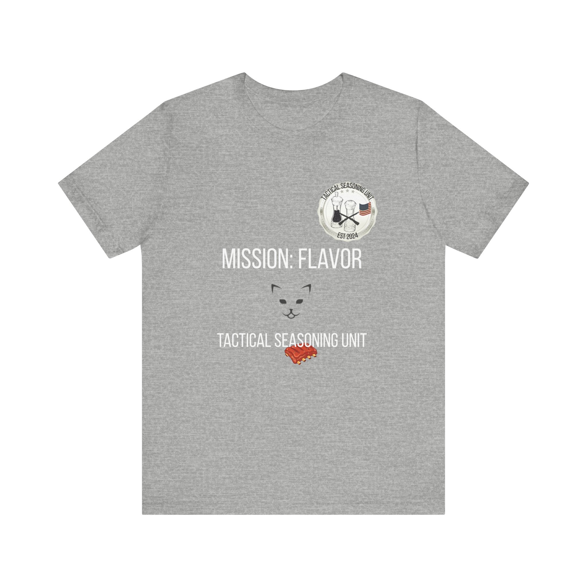 Mission: Flavor - Tactical Seasoning Unit | Veteran Owned T-Shirt
