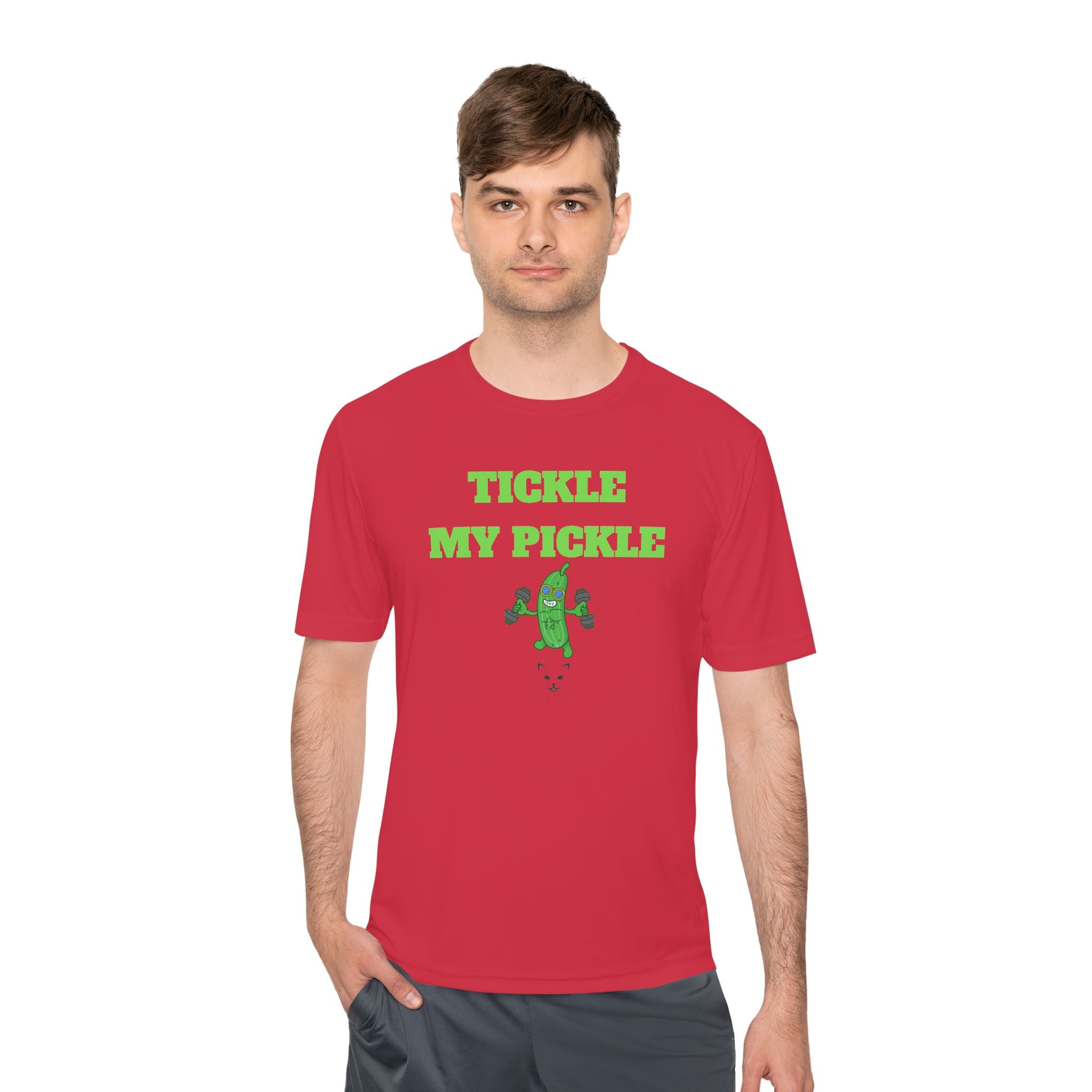 Tickle My Pickle Tee — Funny Pickle Graphic Moisture-Wicking Shirt