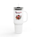 40oz Insulated Travel Mug – Texas Rodeo Skull Design | Mid Life Crisis Spices Western Tumbler