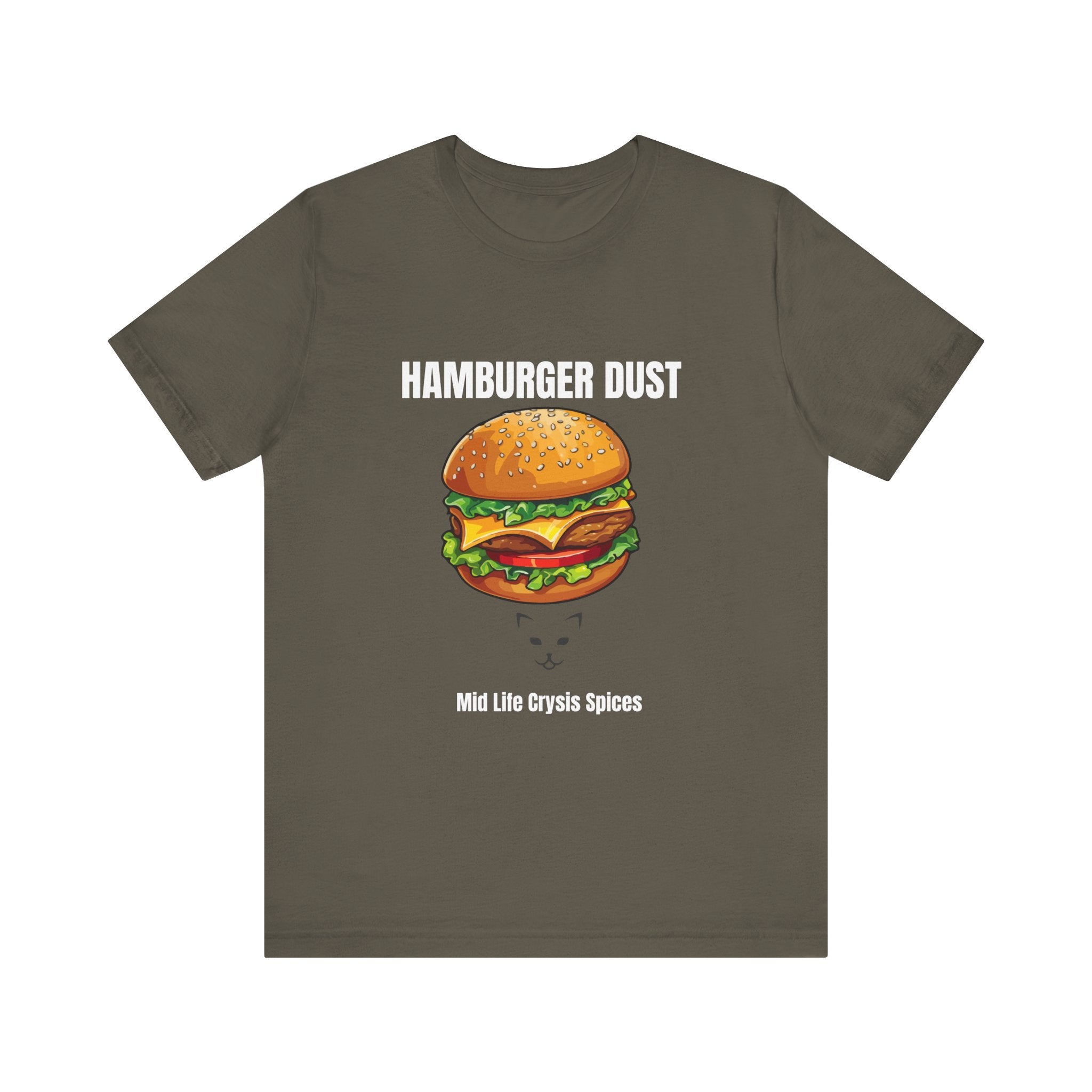 Hamburger Dust T-Shirt | Mid Life Crysis Spices
