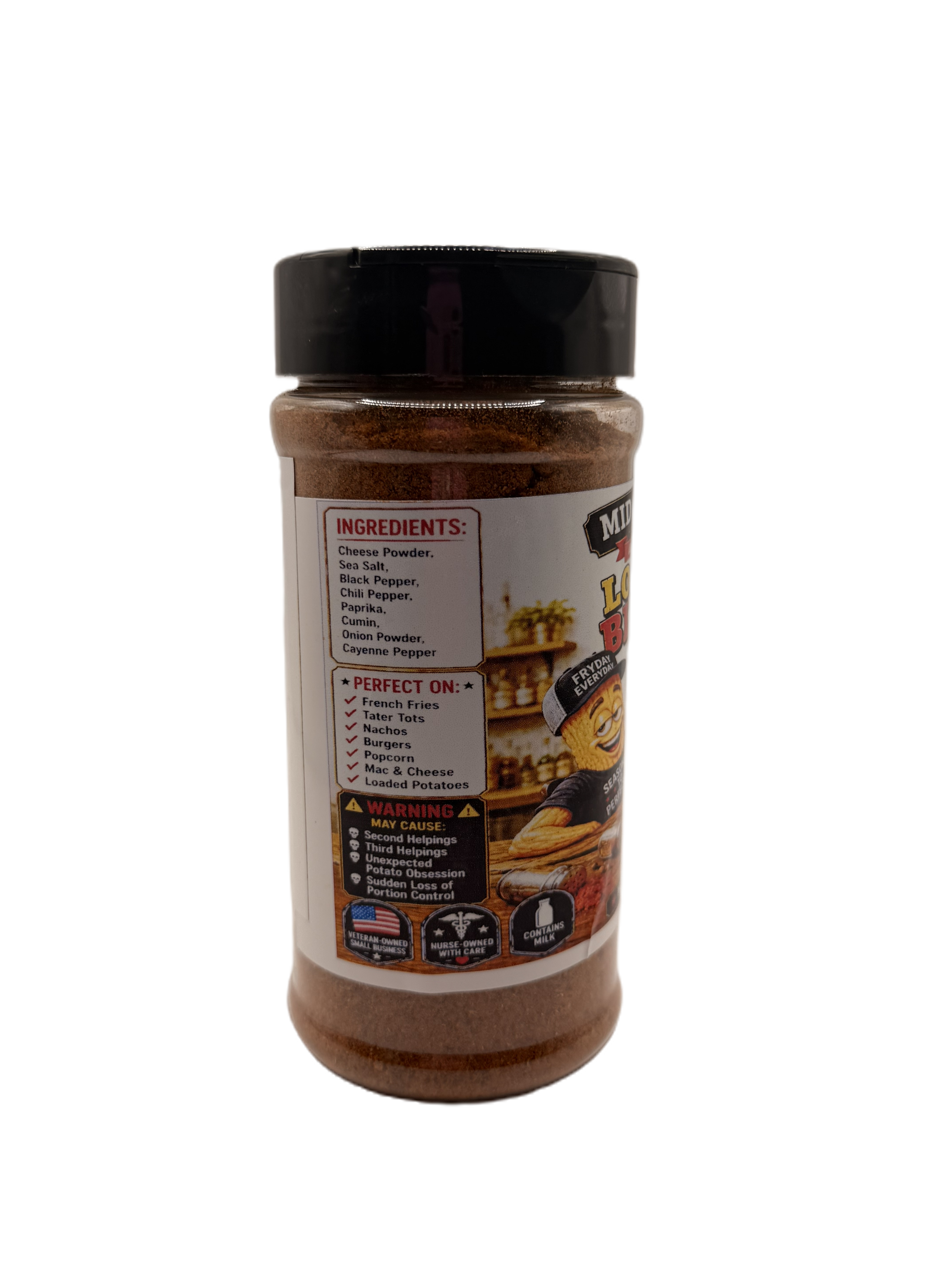 Loaded and Bloated Fry Dust - Gourmet French Fry Seasoning