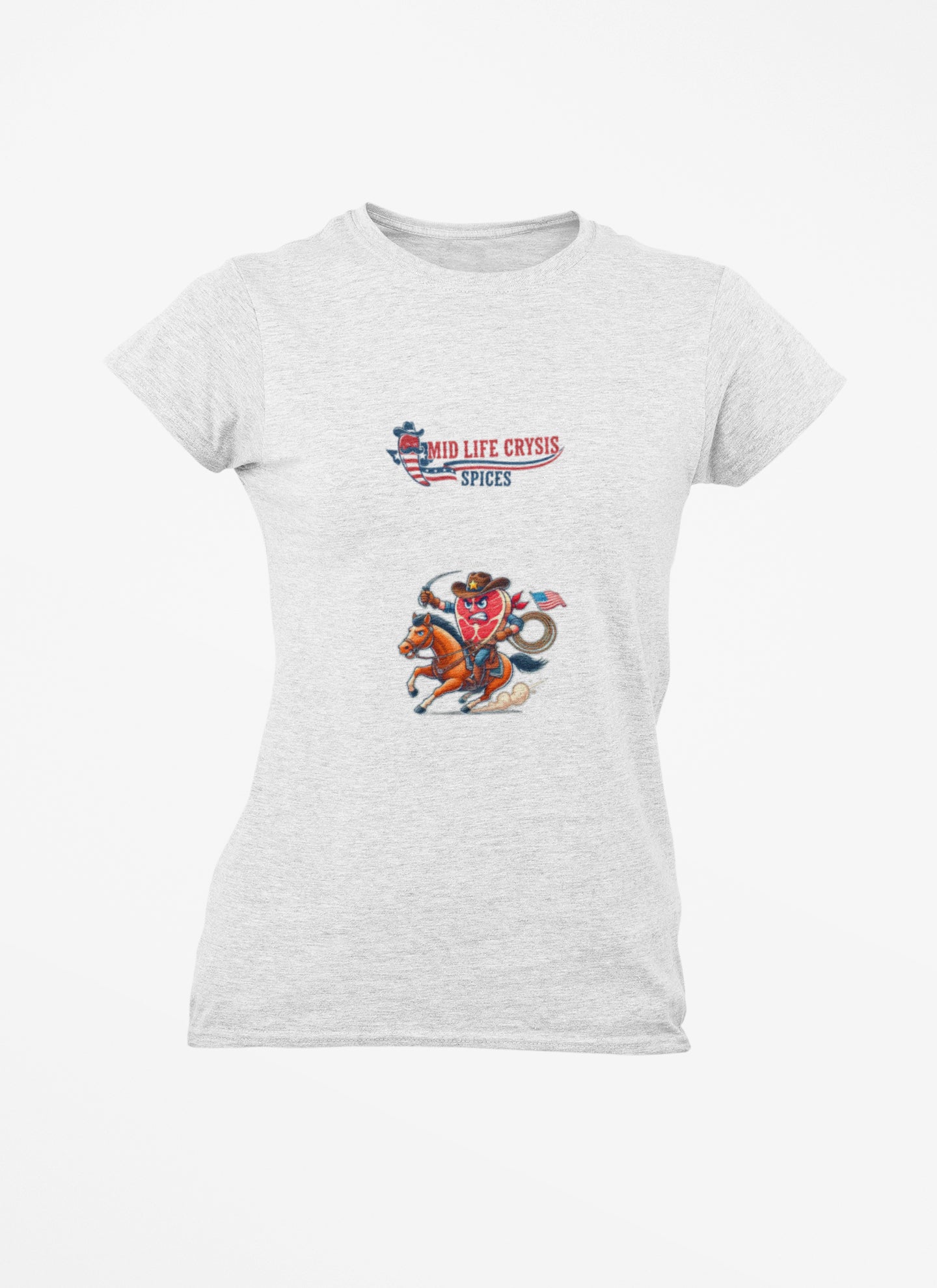 Mid Life Crysis Rodeo Tee – Retro Western Graphic Shirt | Texas-Inspired Comfort Colors Garment-Dyed Unisex Tee