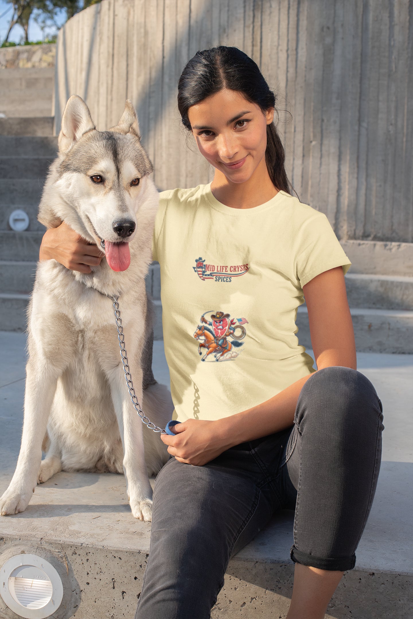 Mid Life Crysis Rodeo Tee – Retro Western Graphic Shirt | Texas-Inspired Comfort Colors Garment-Dyed Unisex Tee