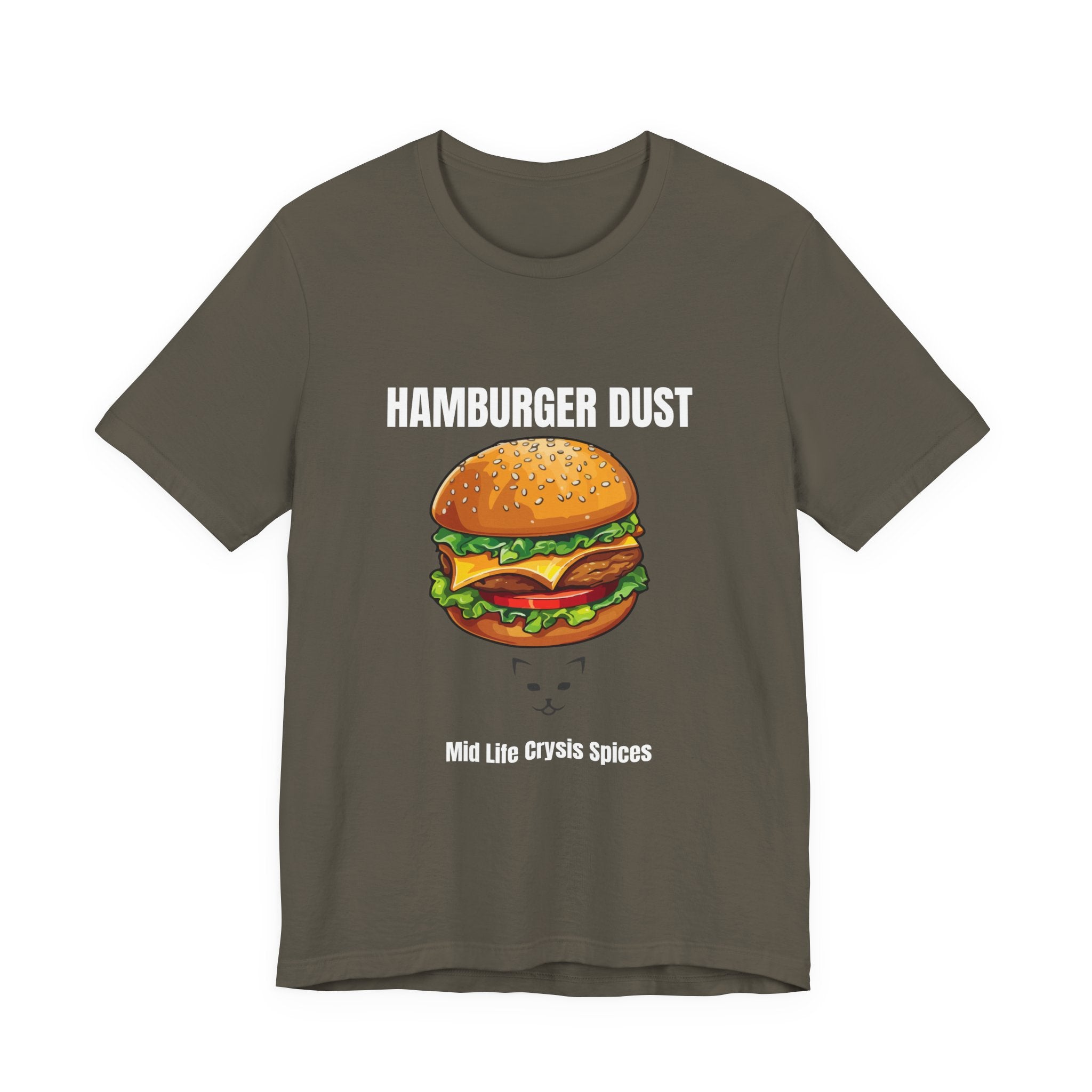 Hamburger Dust T-Shirt | Mid Life Crysis Spices