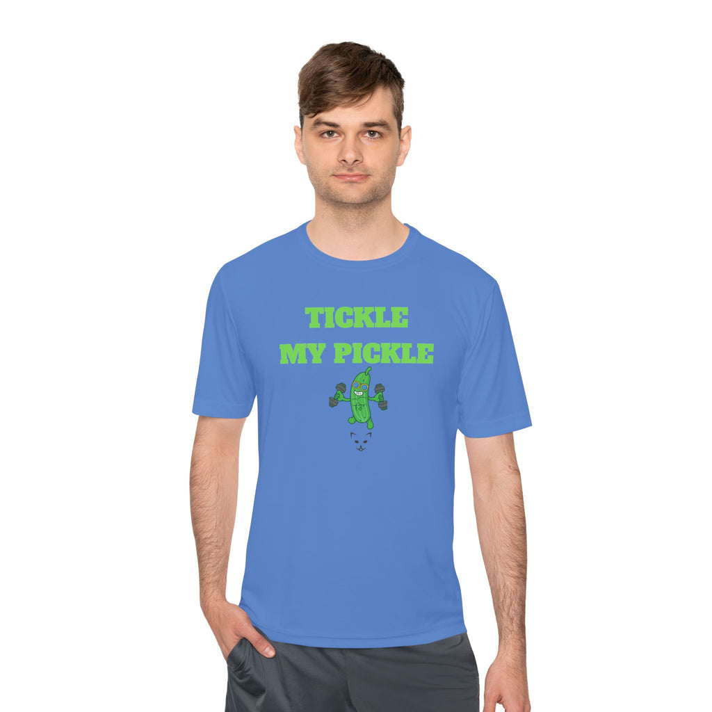 Tickle My Pickle Tee — Funny Pickle Graphic Moisture-Wicking Shirt