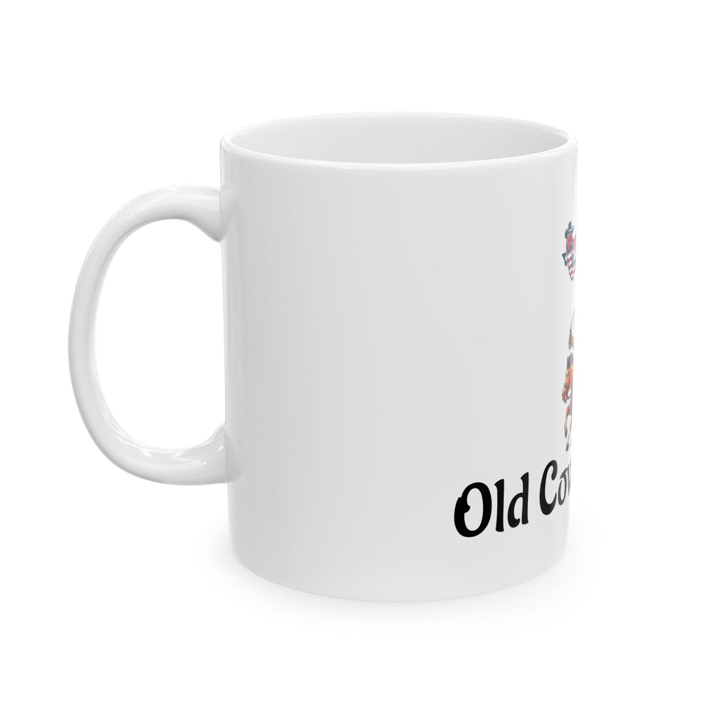 Old Cowboy Spice Ceramic Mug – “Old Cowboy Spice” Funny Mid Life Crisis Coffee Cup (11oz & 15oz)