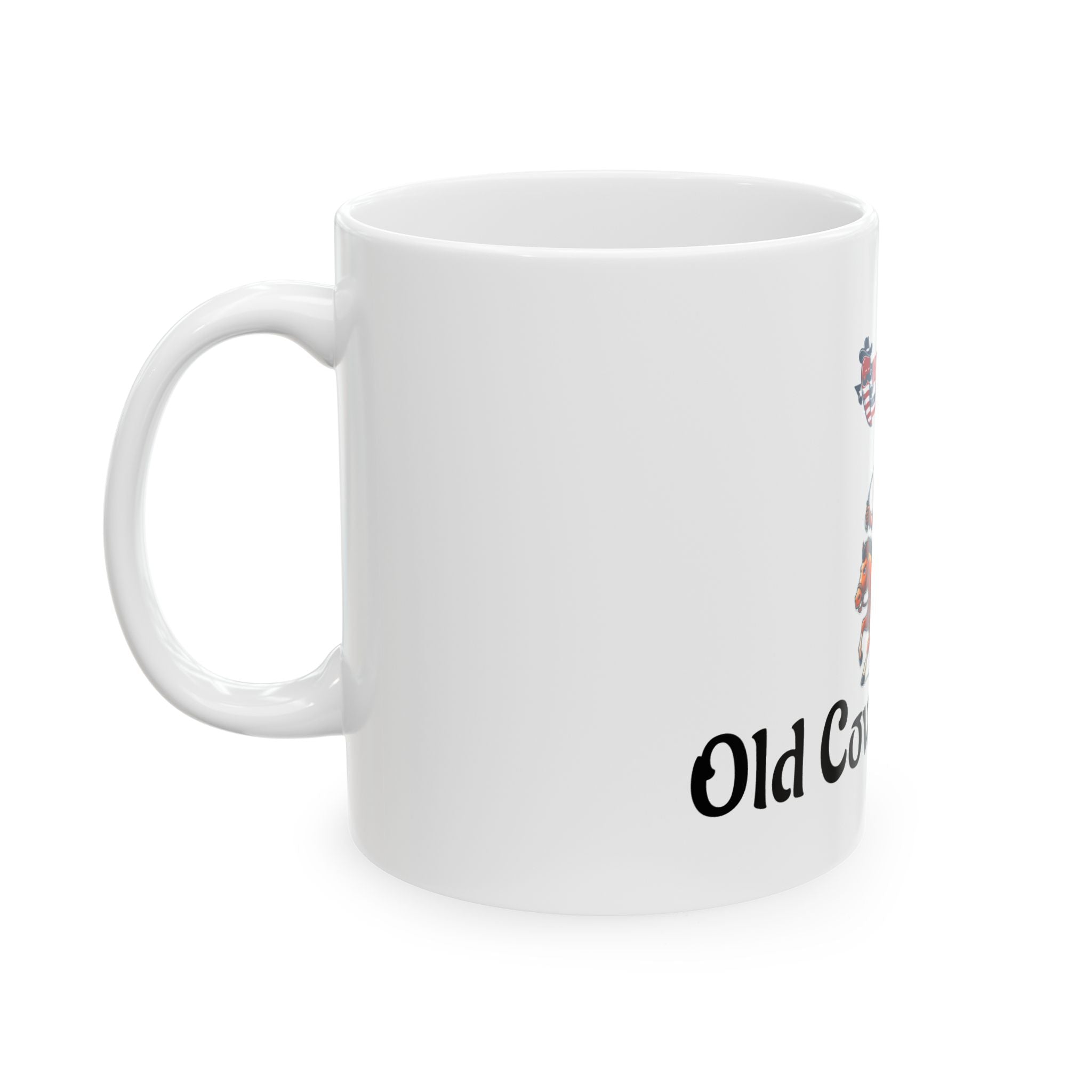 Old Cowboy Spice Ceramic Mug – “Old Cowboy Spice” Funny Mid Life Crisis Coffee Cup (11oz & 15oz)