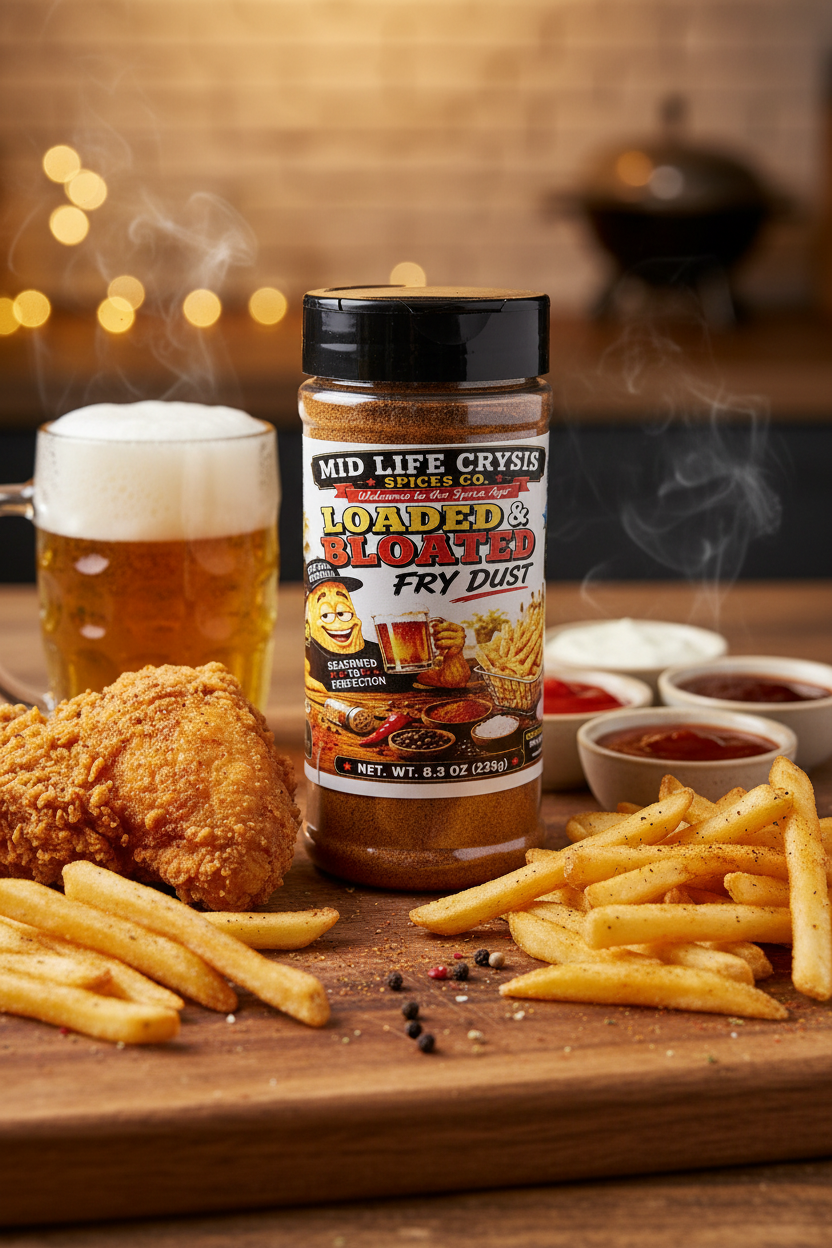 Loaded and Bloated Fry Dust - Gourmet French Fry Seasoning