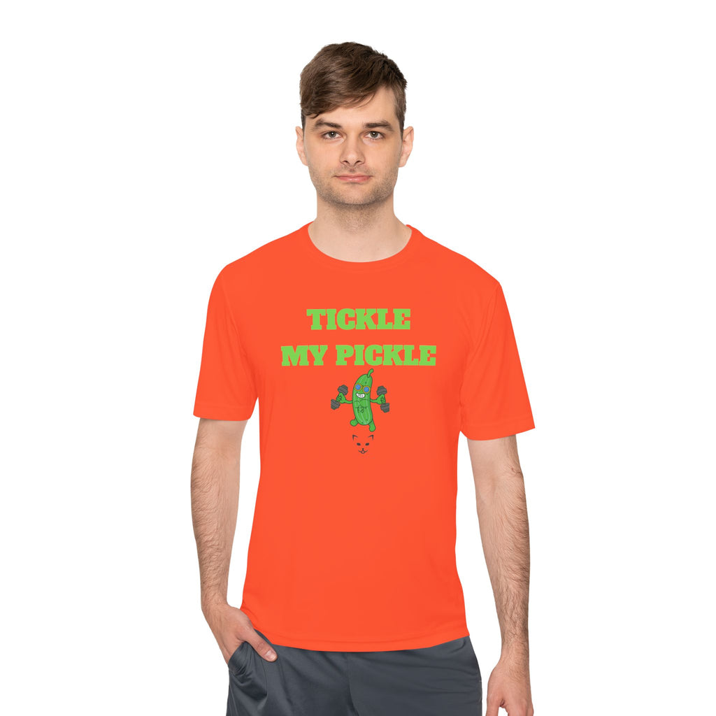 Tickle My Pickle Tee — Funny Pickle Graphic Moisture-Wicking Shirt