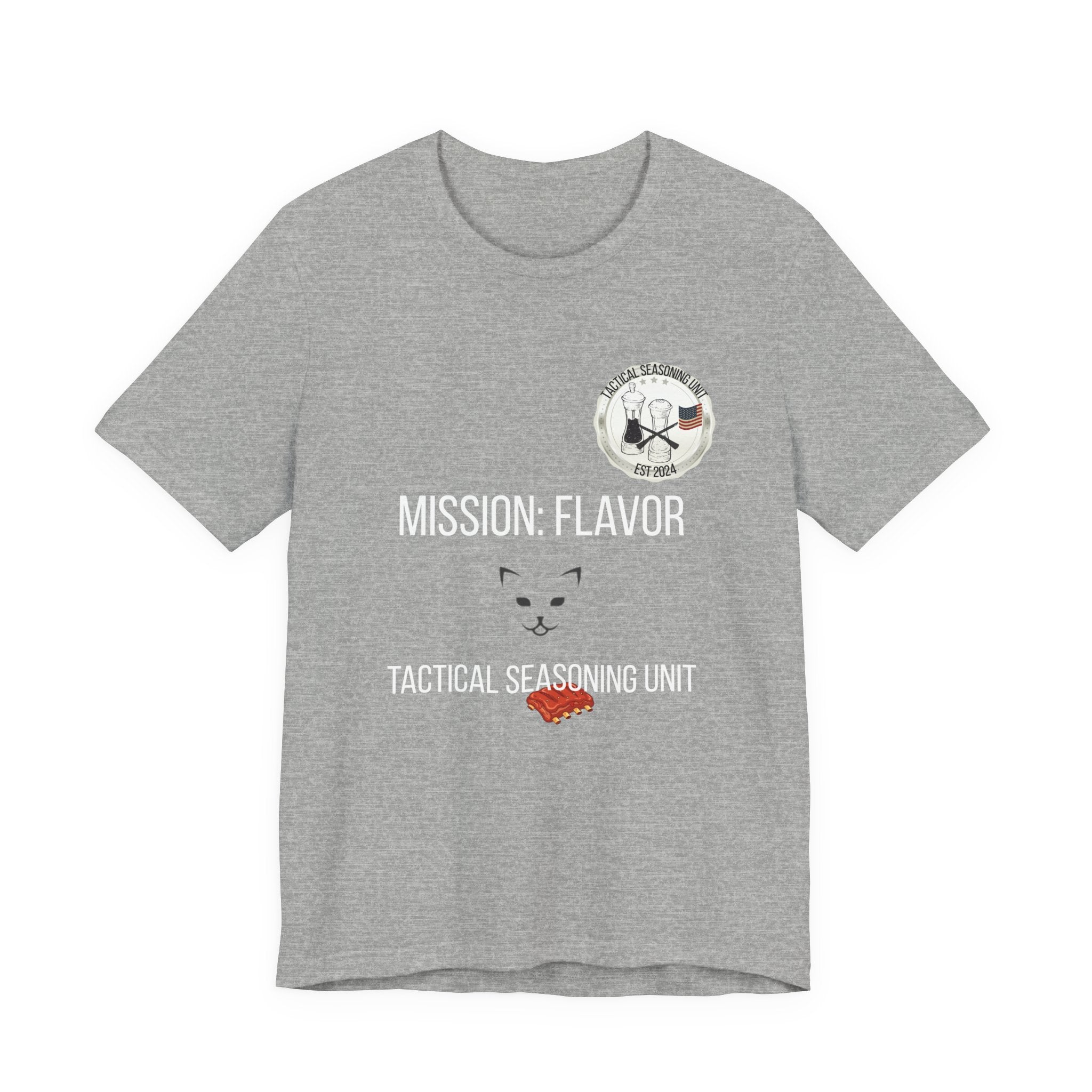 Mission: Flavor - Tactical Seasoning Unit | Veteran Owned T-Shirt