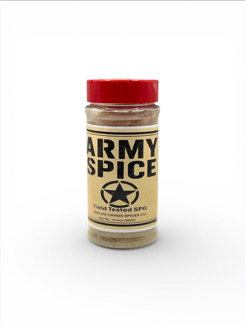 SPG seasoning, salt pepper garlic blend, army spice blend, bbq seasoning, steak seasoning, all purpose seasoning, garlic pepper seasoning, grilling spice, veteran owned spices, texas bbq seasoning, simple seasoning blend