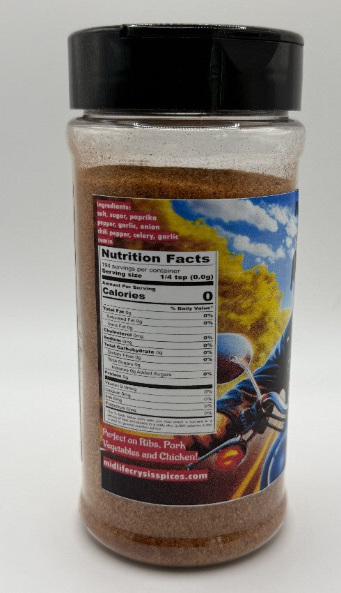 Barbeque Rub! Quit Ya Bitchin!-Mid Life Crysis Spices