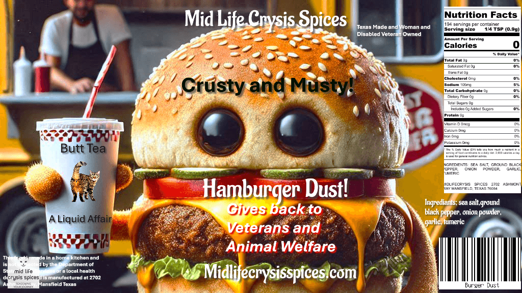 Hamburger Dust "Crusty and Musty!"