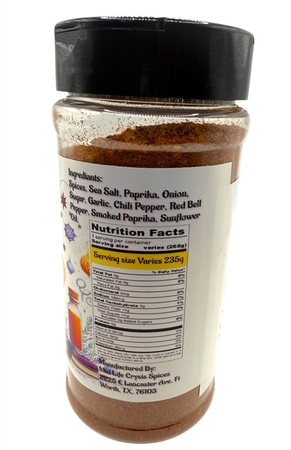 Scorpio Healing Blend with paprika, chili pepper, and sea salt