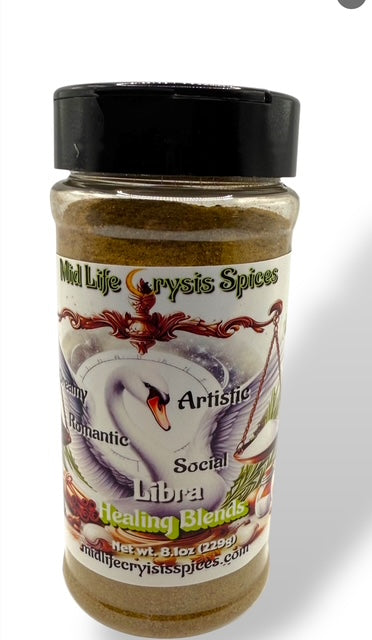 Libra Healing Blend sweet spice mix by Mid Life Crysis Spices