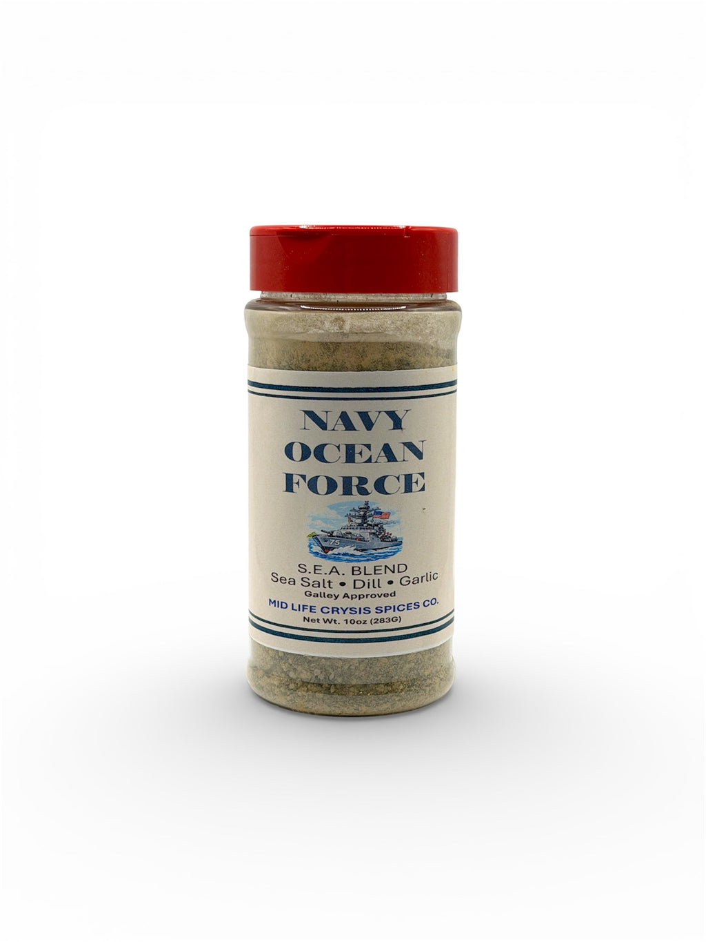 seafood seasoning, dill garlic seasoning, fish seasoning, sea salt spice blend, navy spice blend, shrimp seasoning, salmon seasoning, light seasoning blend, veteran owned spices, coastal seasoning, herb seasoning mix