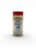 seafood seasoning, dill garlic seasoning, fish seasoning, sea salt spice blend, navy spice blend, shrimp seasoning, salmon seasoning, light seasoning blend, veteran owned spices, coastal seasoning, herb seasoning mix