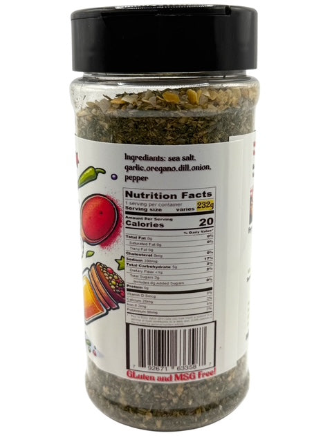 Tickle My Pickle dill pickle seasoning blend bottle 