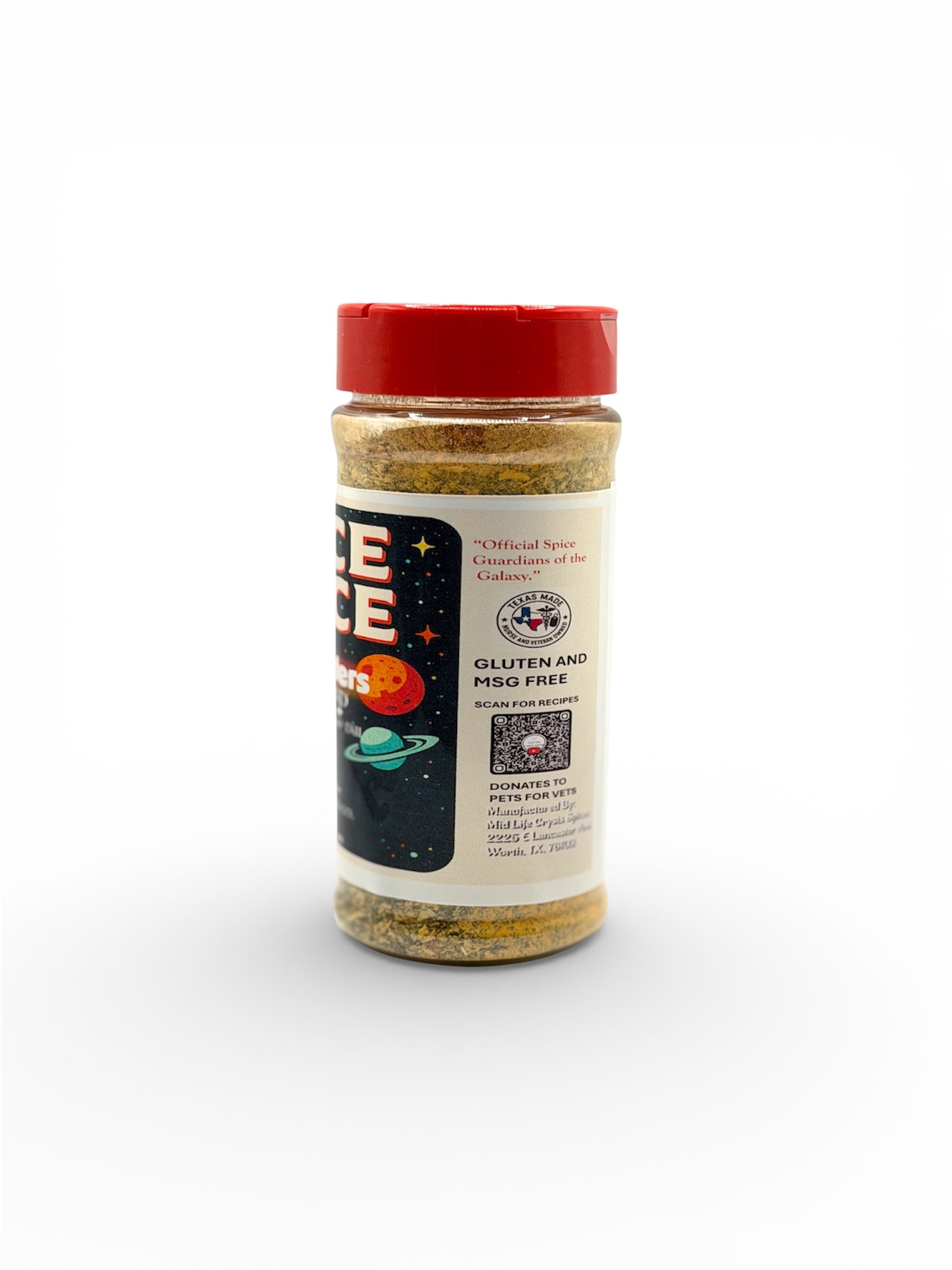 Space Force Spice Invaders O.R.B.I.T. Blend – Cheddar Garlic Onion Seasoning | Mid Life Crysis Spices Co.