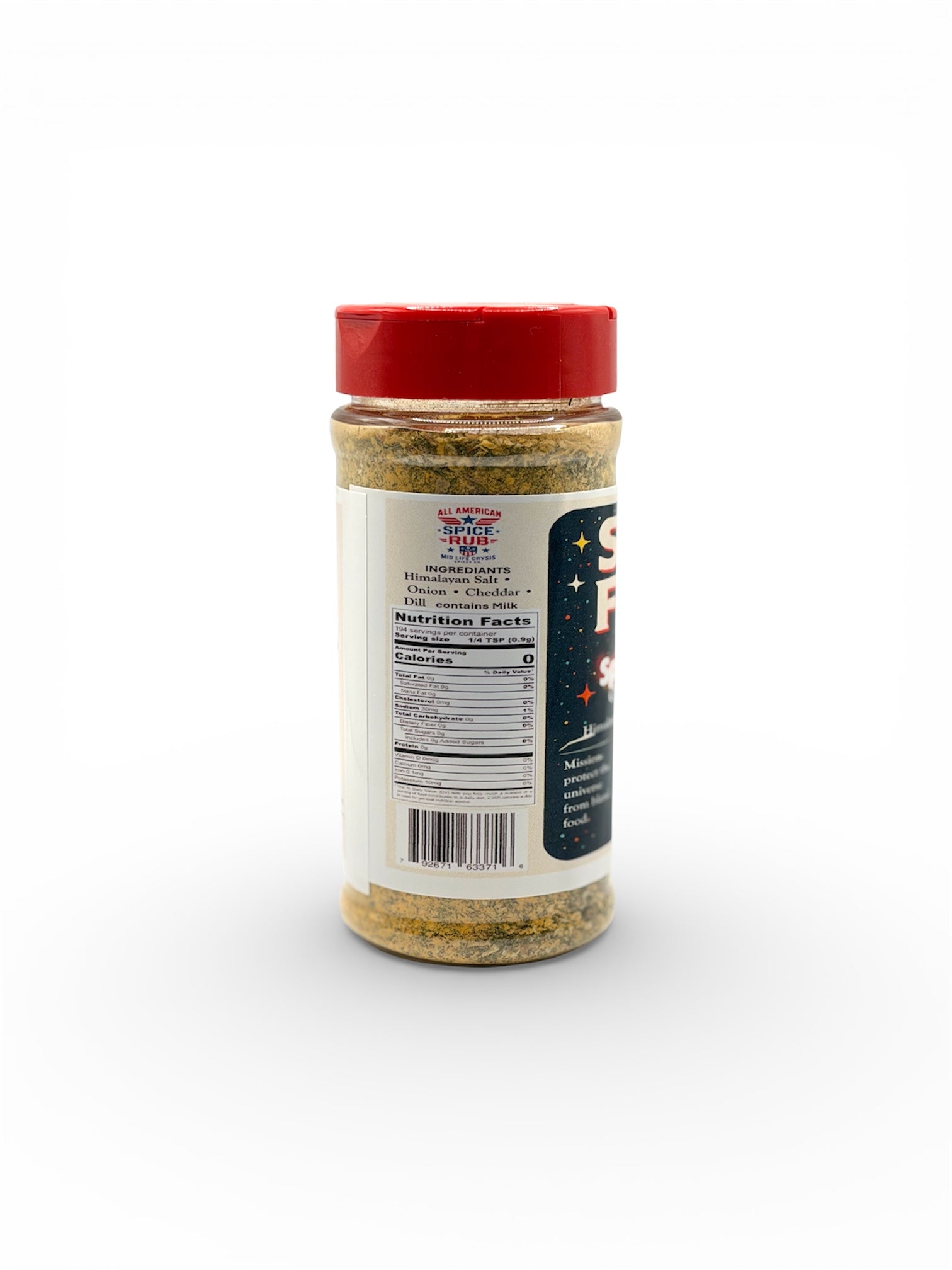 Space Force Spice Invaders O.R.B.I.T. Blend – Cheddar Garlic Onion Seasoning | Mid Life Crysis Spices Co.
