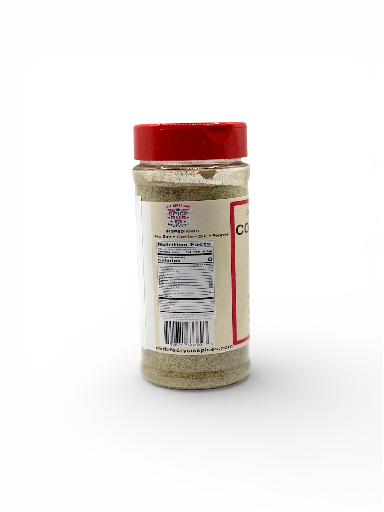 Coast Guard A.N.C.H.O.R. Blend – Sea Salt, Garlic, Dill &amp; Pepper Seasoning | Mid Life Crysis Spices Co.