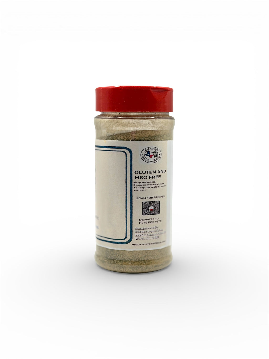 Navy Ocean Force S.E.A. Blend – Sea Salt, Dill & Garlic Seafood Seasoning | Mid Life Crysis Spices Co.