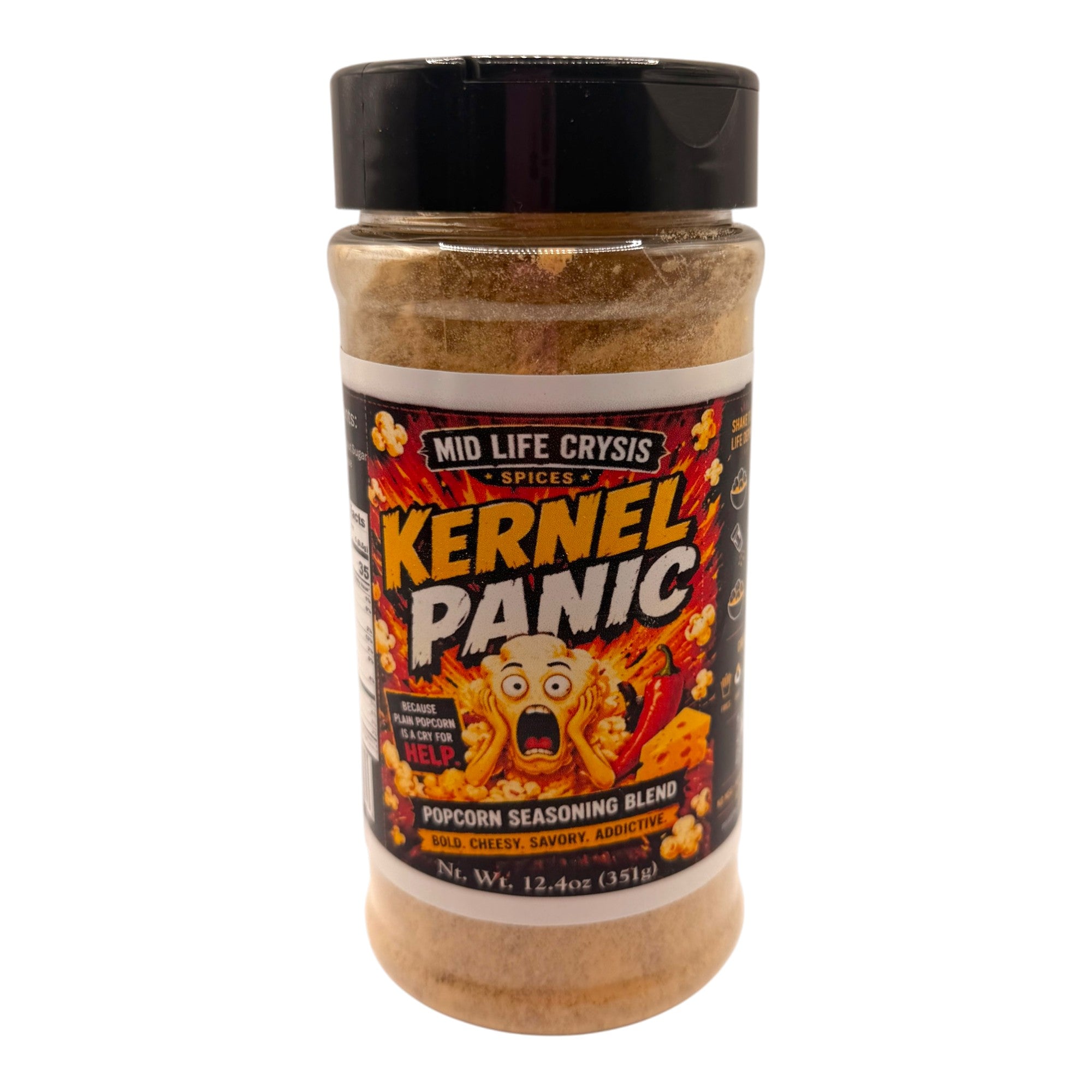 Kernel Panic Popcorn Spice | Gourmet Popcorn Seasoning