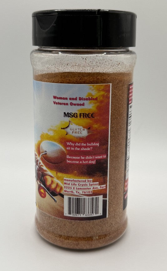 Barbeque Rub! Quit Ya Bitchin!-Mid Life Crysis Spices