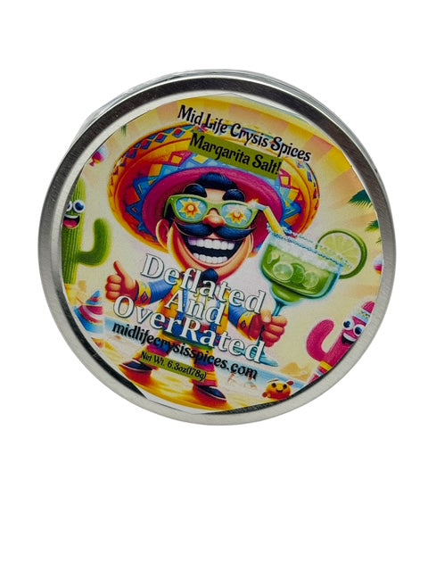 Margarita Salt, Deflated and Overrated!-Mid Life Crysis Spices