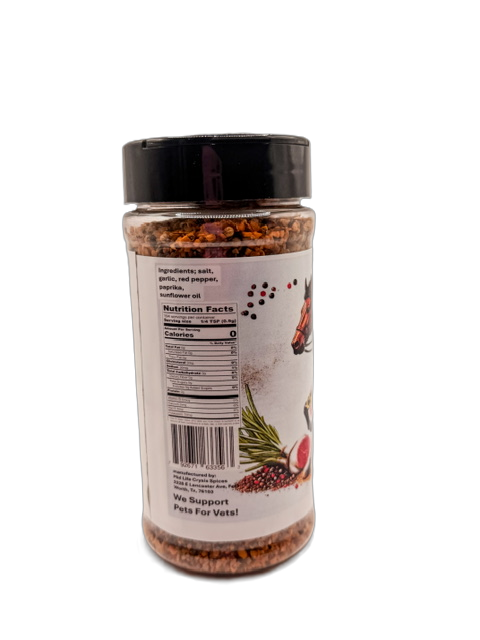 Never Mis-Steakan Steak Rub - Cowgirl's Dirty Rub for Beef - 12oz
