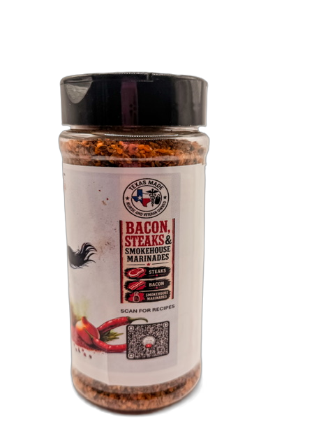 Never Mis-Steakan Steak Rub - Cowgirl's Dirty Rub for Beef - 12oz