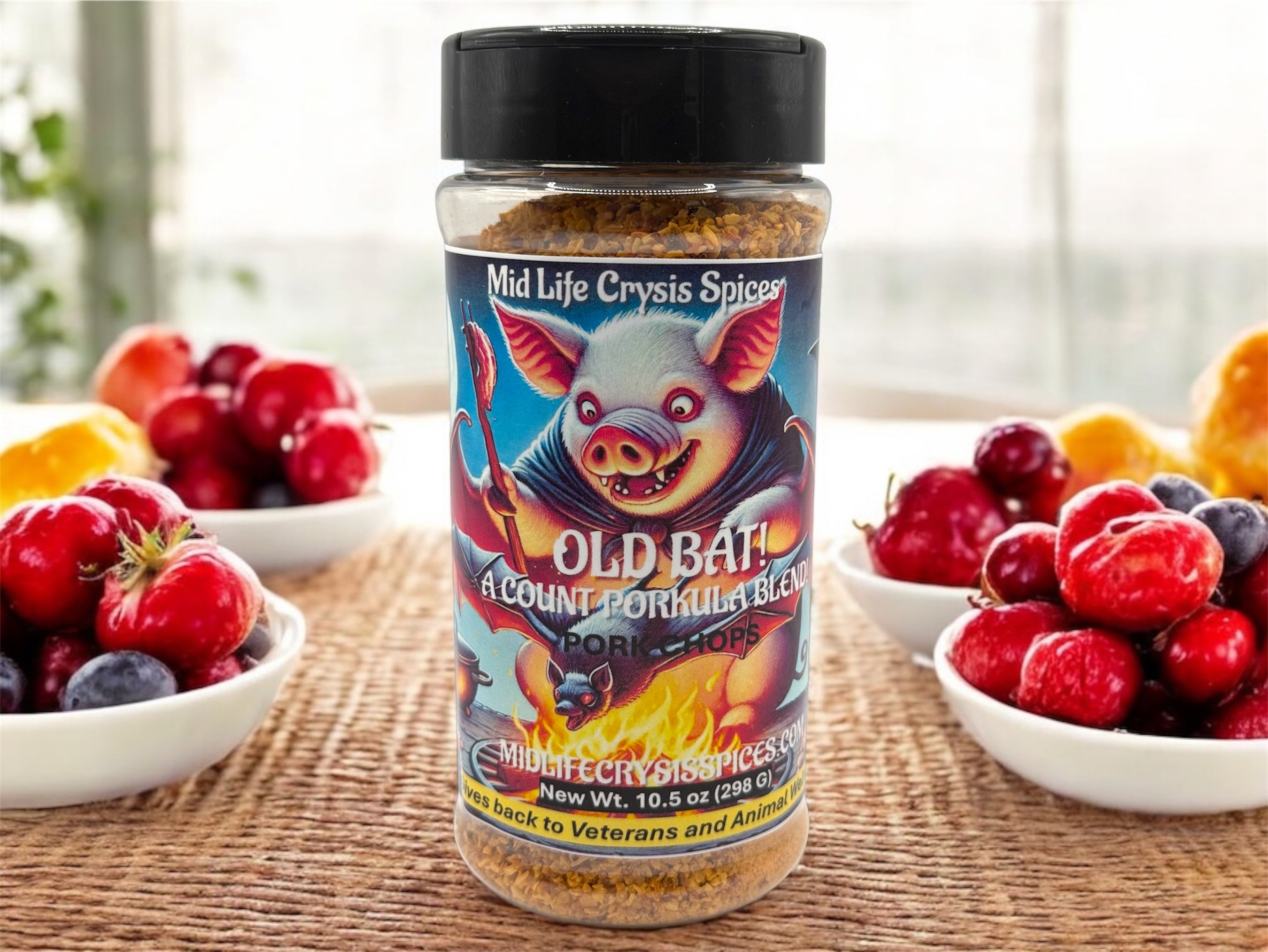 Old Bat! "A Count Porkula Blend"-Mid Life Crysis Spices