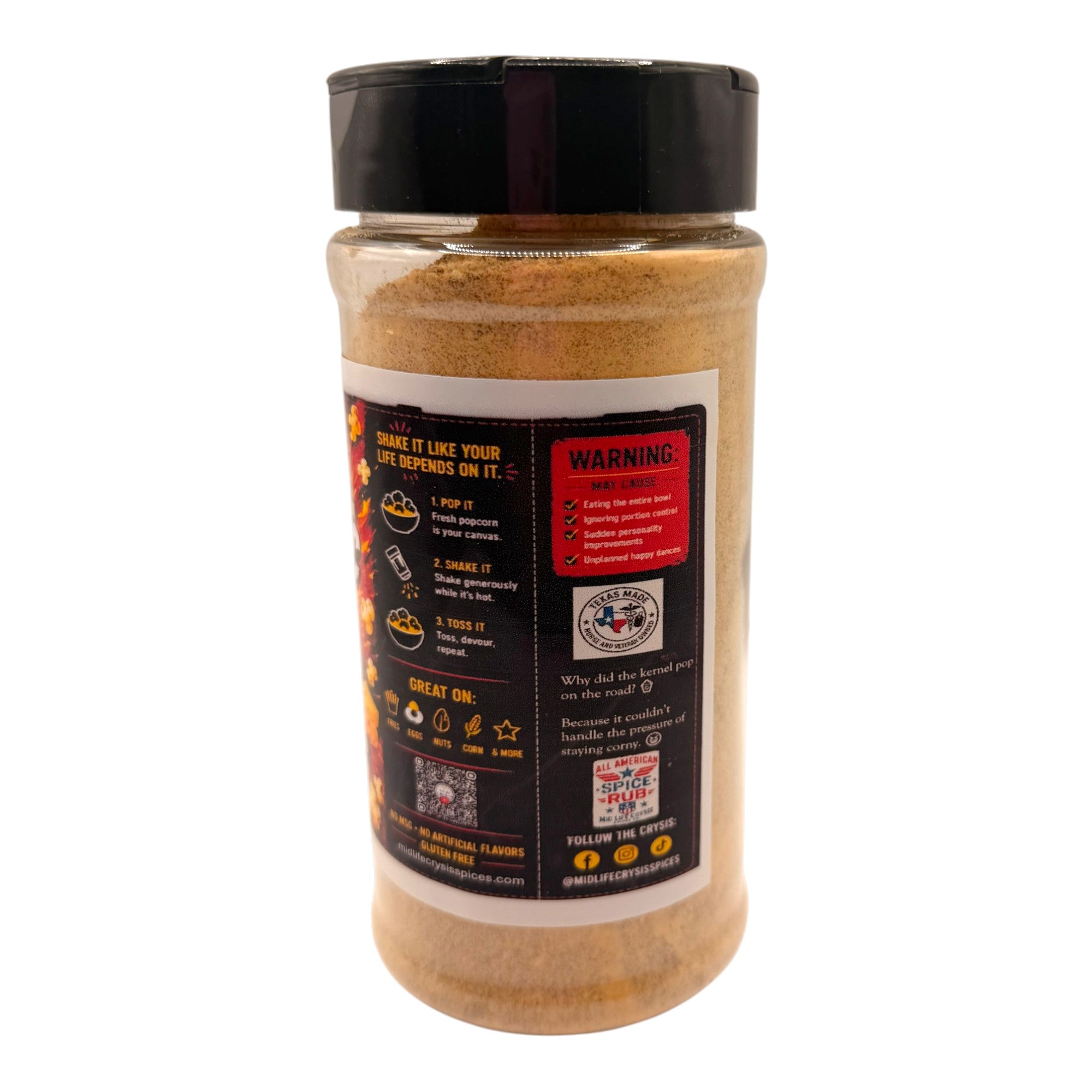 Kernel Panic Popcorn Spice | Gourmet Popcorn Seasoning